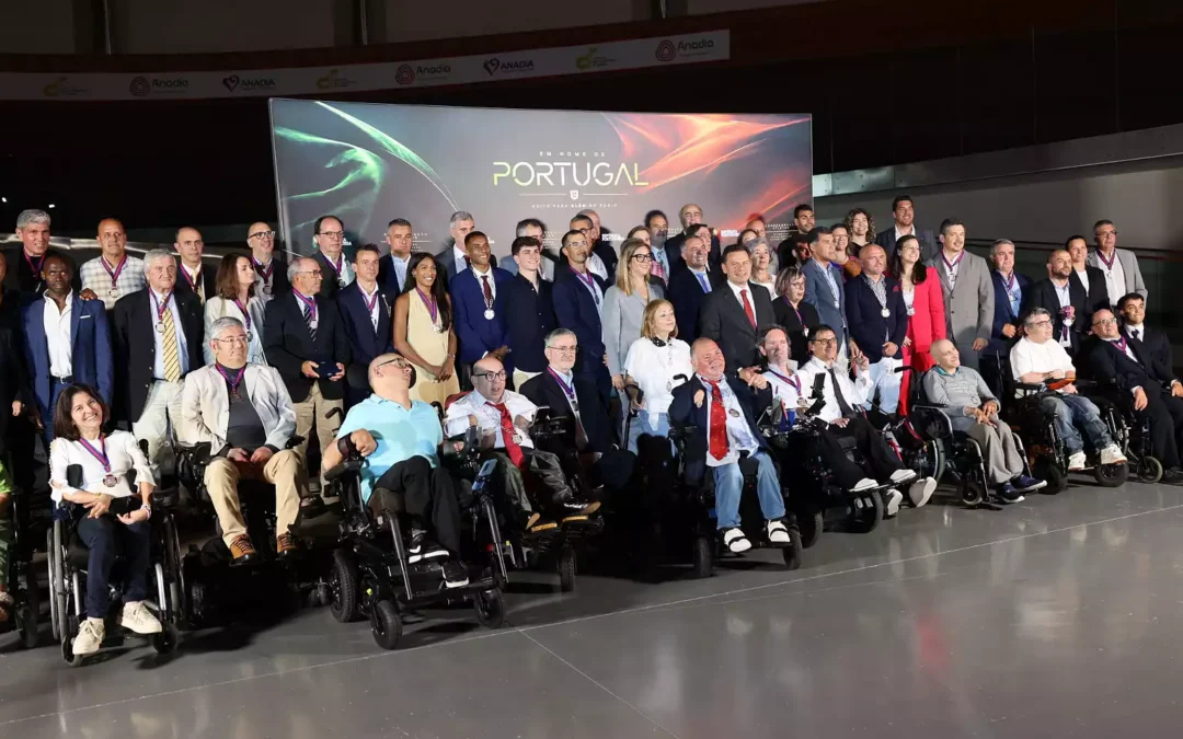 Presidente da Confederação na homenagem aos medalhados Olímpicos, Paralímpicos e Surdolímpicos