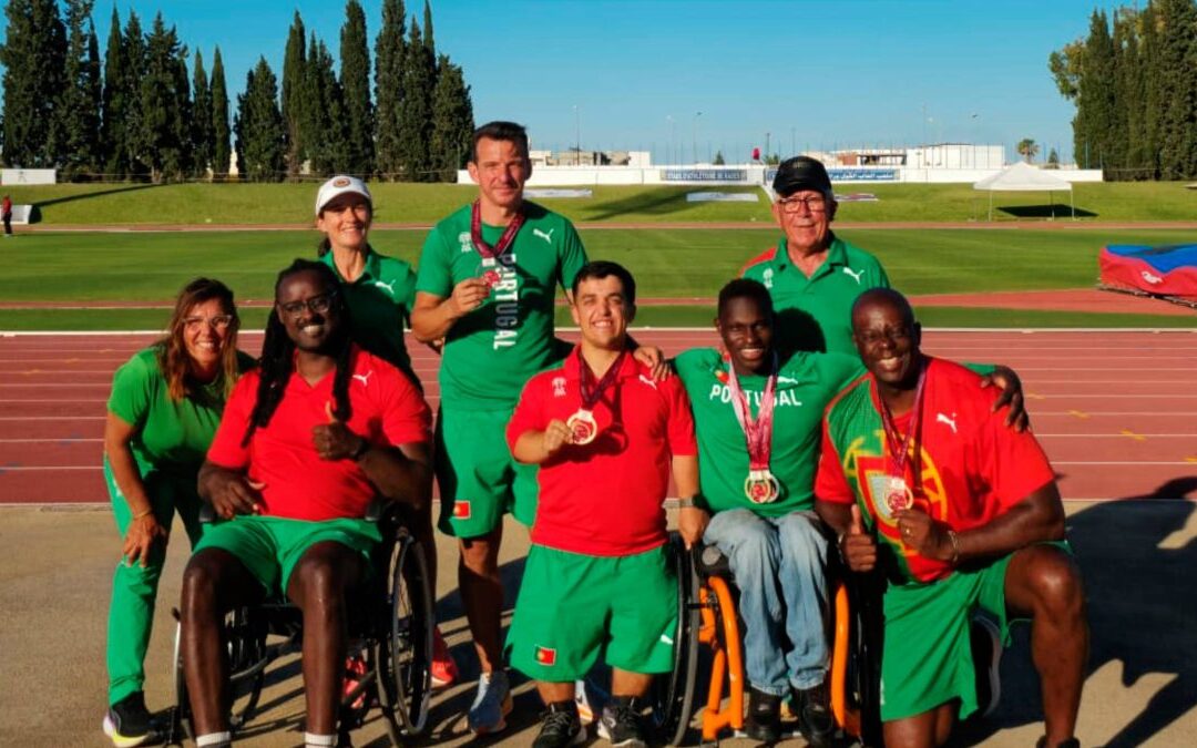 Cinco medalhas no WPA na Tunísia