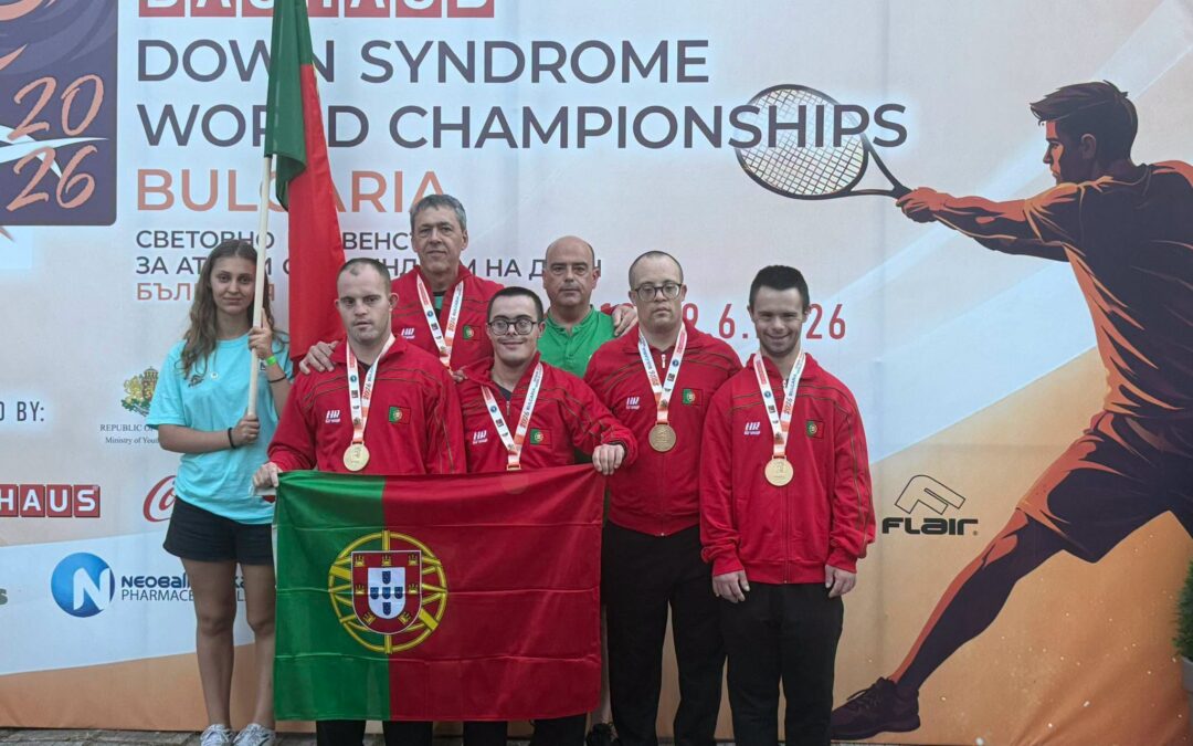 Cinco medalhas no Mundial