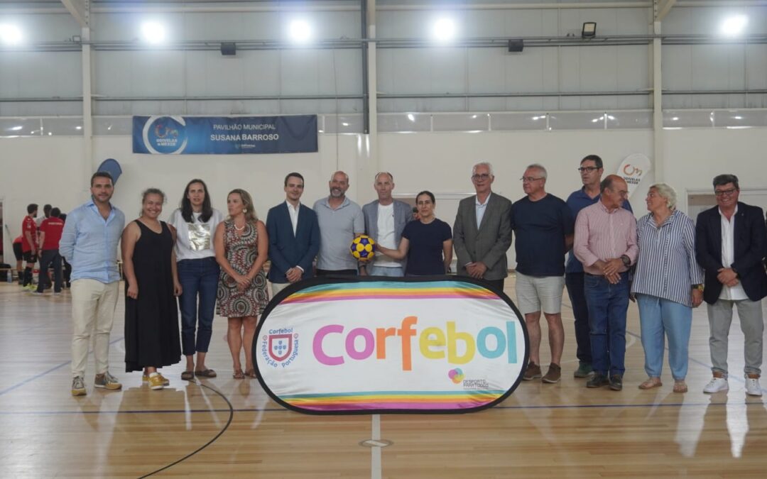 Presidente da CDP marca presença nos Playoffs de apuramento de Campeão de Corfebol