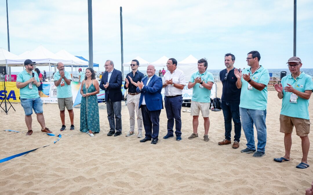 Daniel Monteiro esteve na Taça do Mundo de Corfebol de Praia
