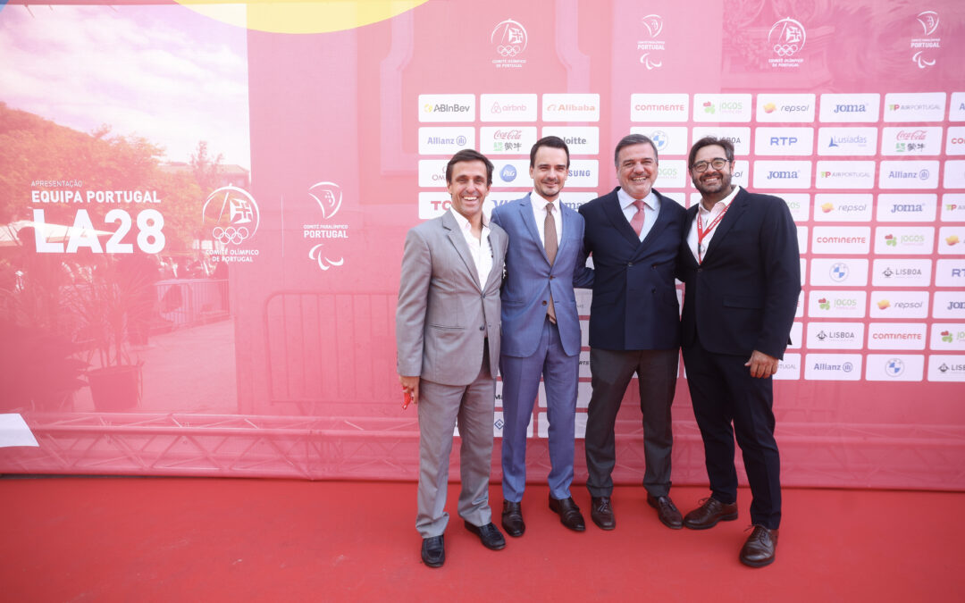 CDP na apresentação da Equipa Portugal Los Angeles 2028