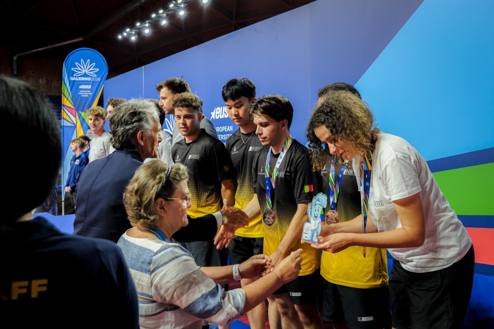 Bronze nos Europeus Universitários