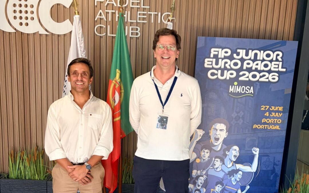 Confederação do Desporto de Portugal acompanhou o FIP Junior Euro Padel Cup 2026