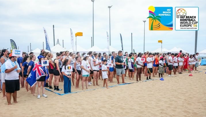 Daniel Monteiro esteve na Taça do Mundo de Corfebol de Praia