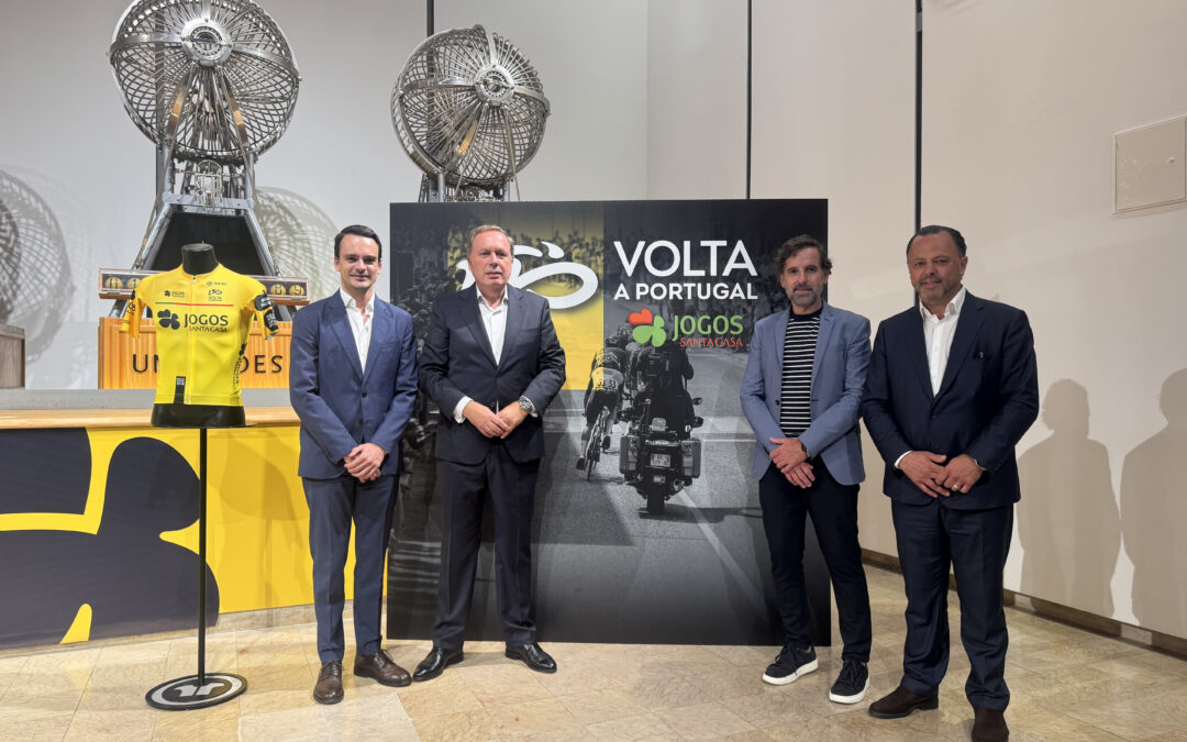 Daniel Monteiro presente na apresentação da Volta a Portugal em Bicicleta 2026