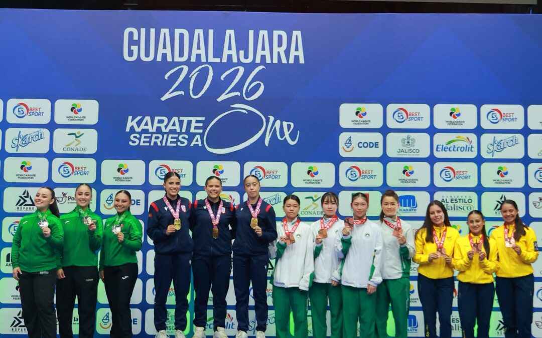 Quatro medalhas no México
