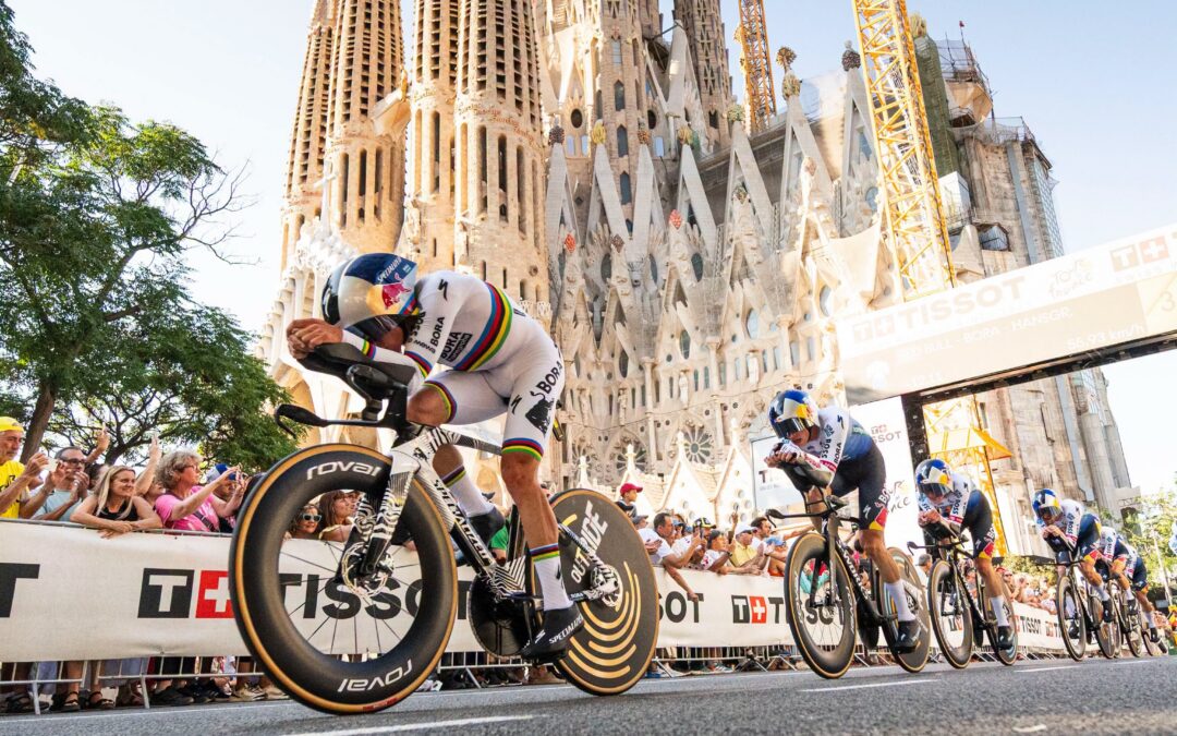 Daniel Monteiro presente no arranque do Tour de France