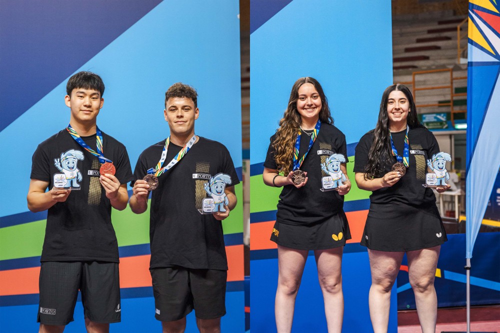 Mais duas medalhas para Portugal