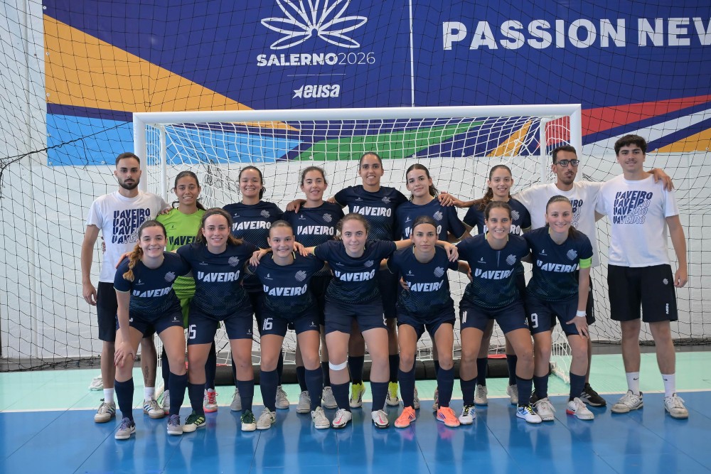 Portugal é Vice-Campeão Europeu Universitário de Futsal Feminino