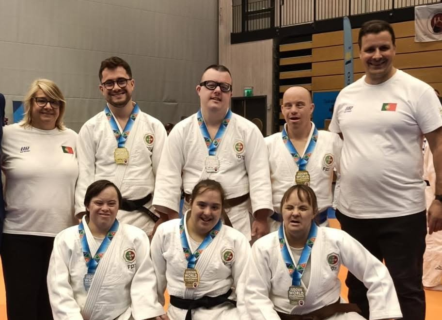 Seis Medalhas no Mundial de Judown