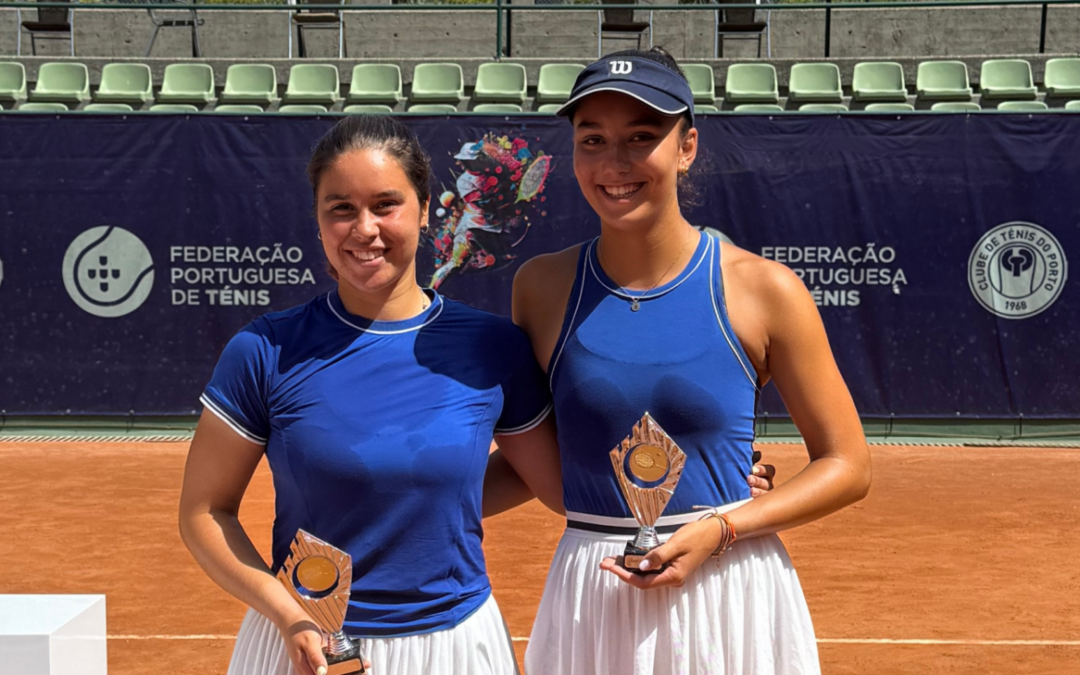 Gabriela Amorim e Beatriz Castro campeãs de pares