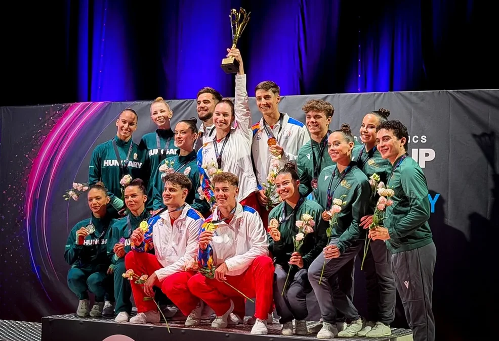 Aeróbica: Grupo português conquista Medalha 