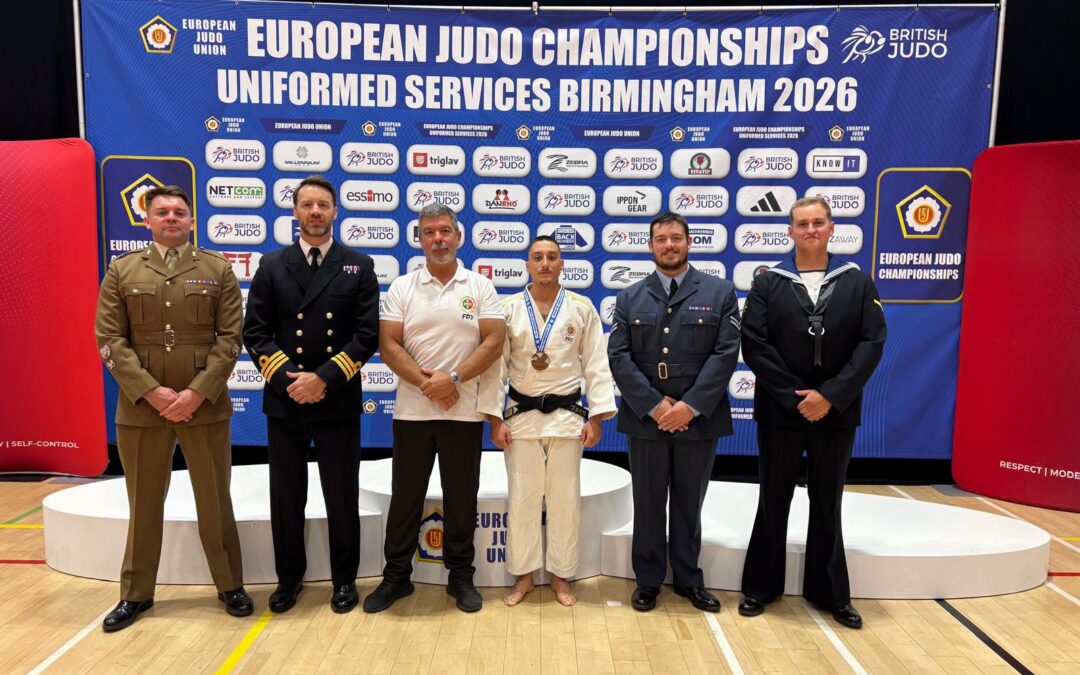 Bronze no Europeu de Forças Uniformizadas