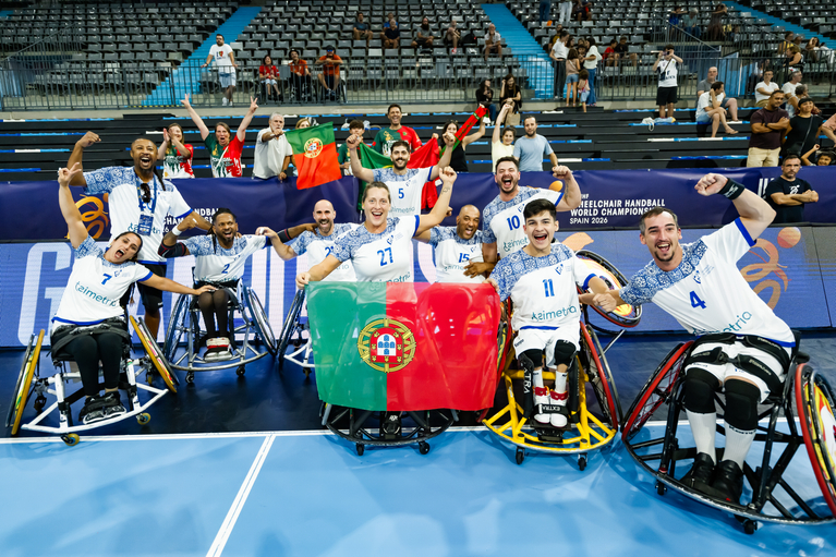 Portugal conquista o bronze no Mundial de Andebol em Cadeiras de Rodas