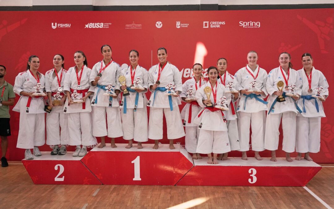 Portugal conquista 24 medalhas no Europeu Universitário de Desportos de Combate