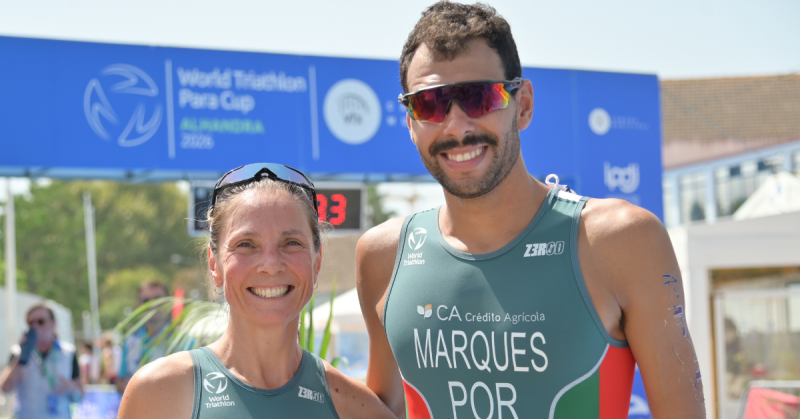 Ouro e Bronze no Paratriatlo
