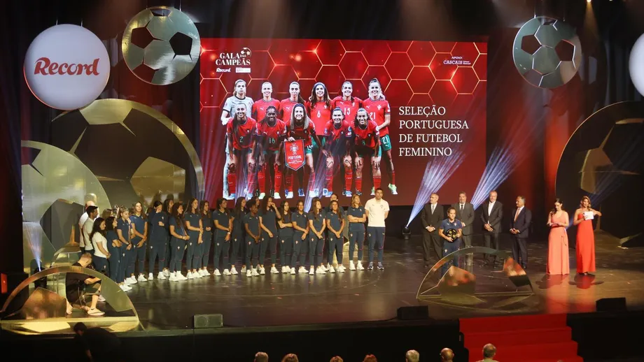 Confederação presente na Gala das Campeãs Record