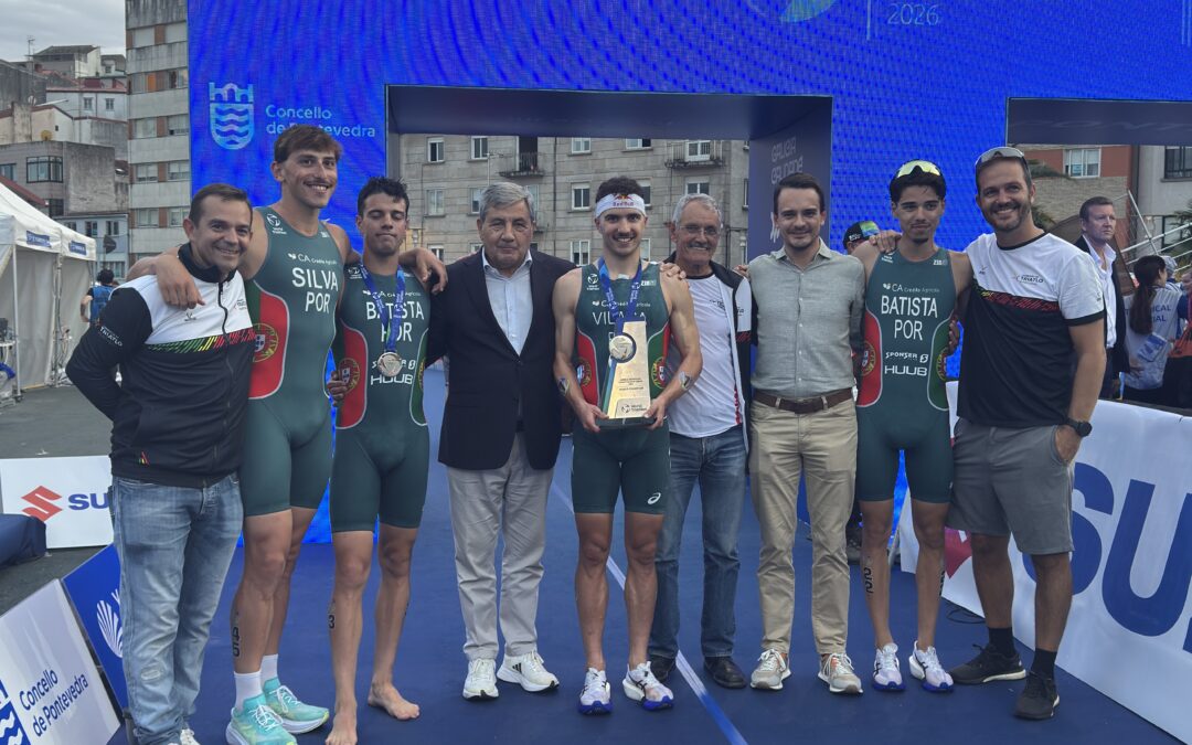 Presidente da CDP acompanhou etapa do Mundial de Triatlo que consagrou Vasco Vilaça