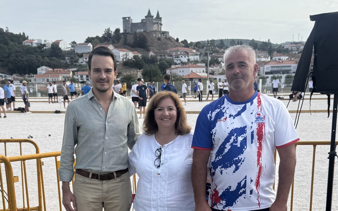 Daniel Monteiro na Taça de Portugal de Petanca