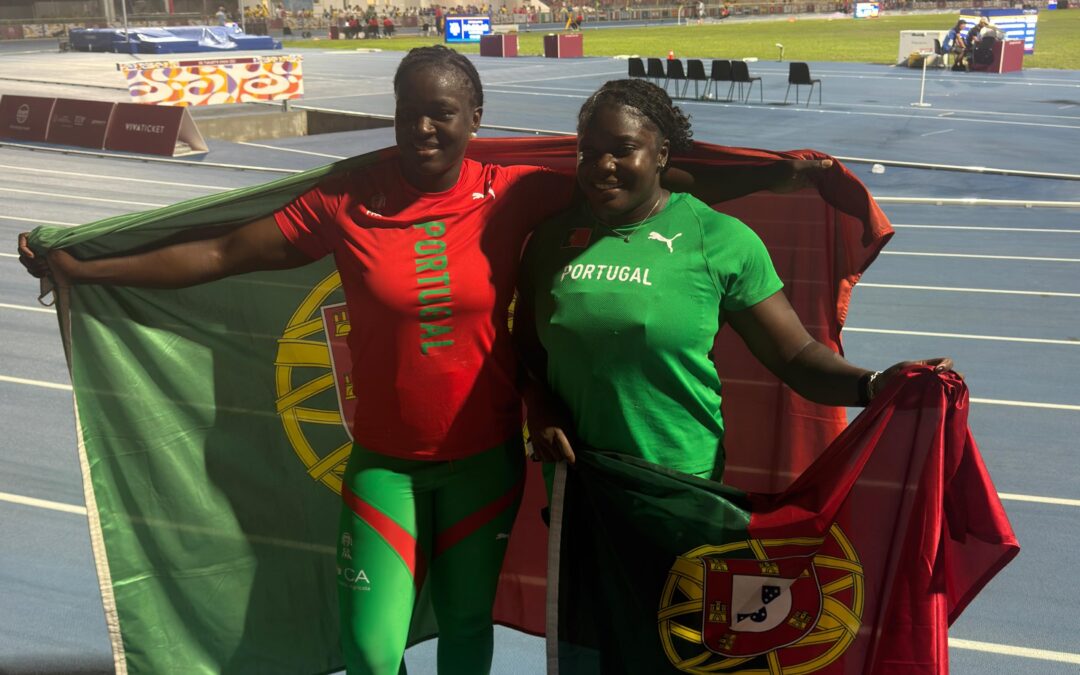 Mais quatro medalhas para o Atletismo