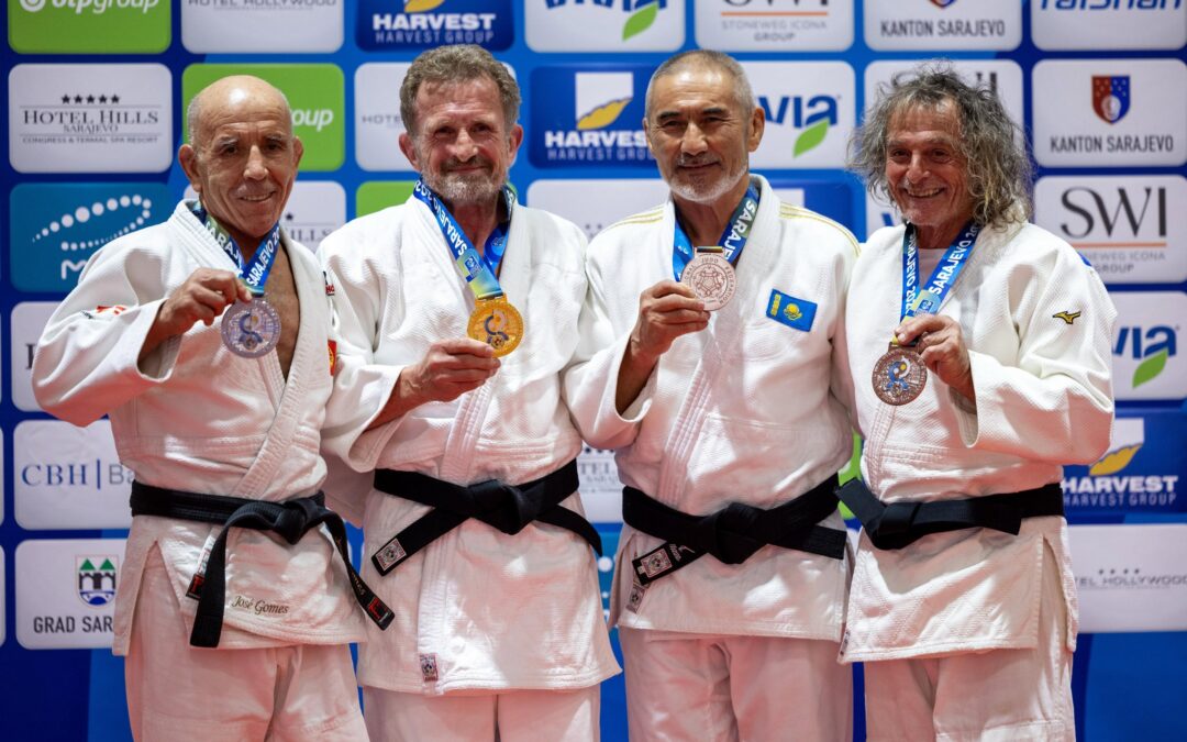Mais três medalhas no Mundial de Veteranos