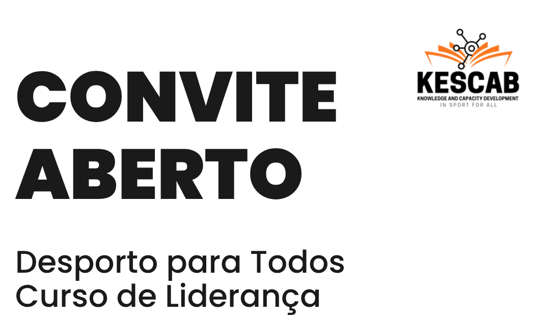 Participe no Curso de Liderança Desportiva para Todos da TAFISA (KESCAB)