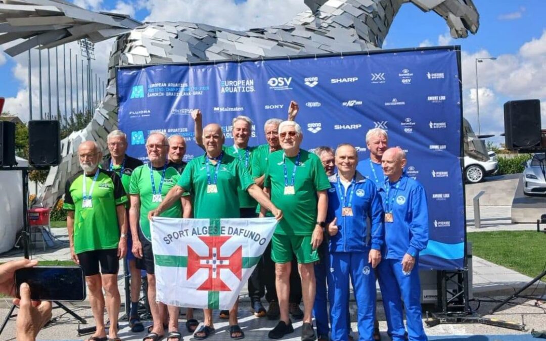 17 medalhas nos Europeus de Masters