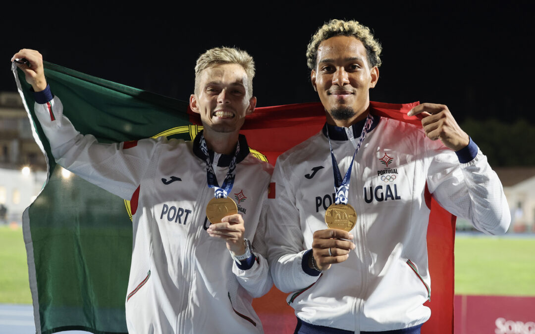 Dois ouros para o Atletismo
