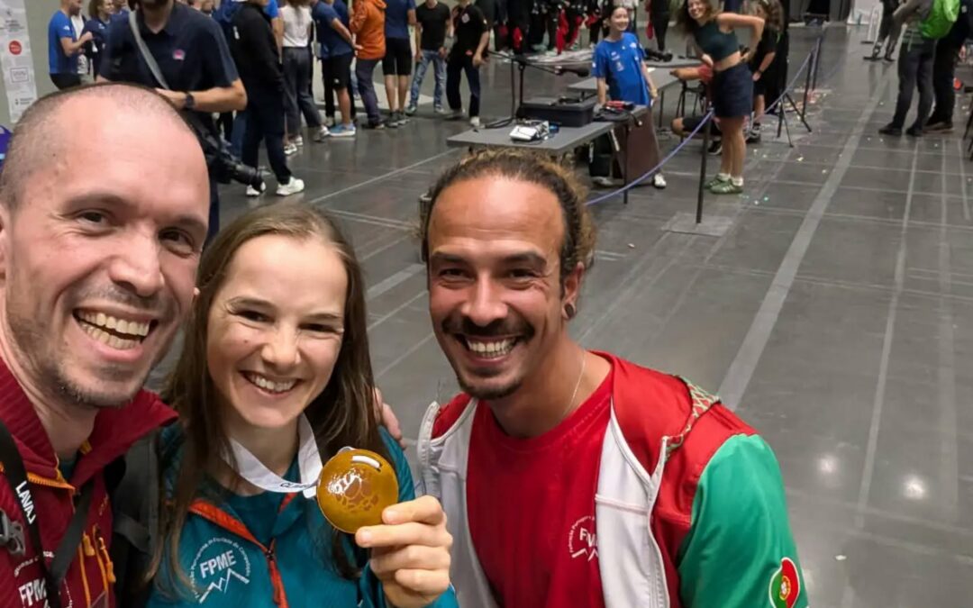 Tânia Chaves alcança pódio no Europeu