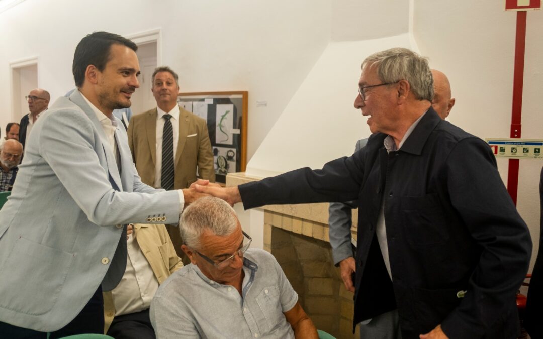 Daniel Monteiro na apresentação do livro de Manuel Brito
