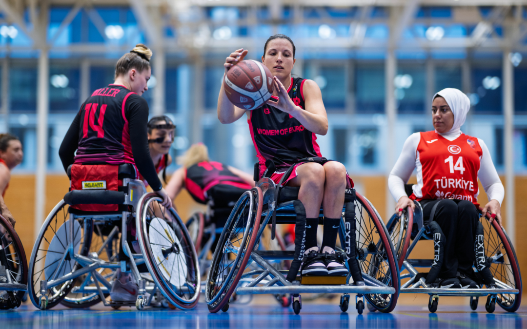 Joana Delgado Medalha de Prata no Campeonato da Europa B de Basquetebol em Cadeira de Rodas