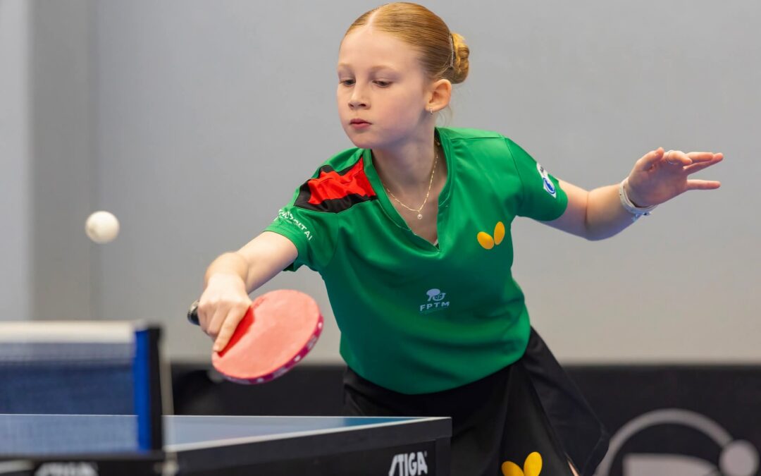 Lara Monteiro conquista o terceiro lugar no Stiga Masters Minimes