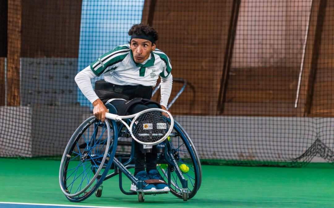 Mário Almeida Vice-campeão de Pares da 9ª edição do Wheelchair Internacional