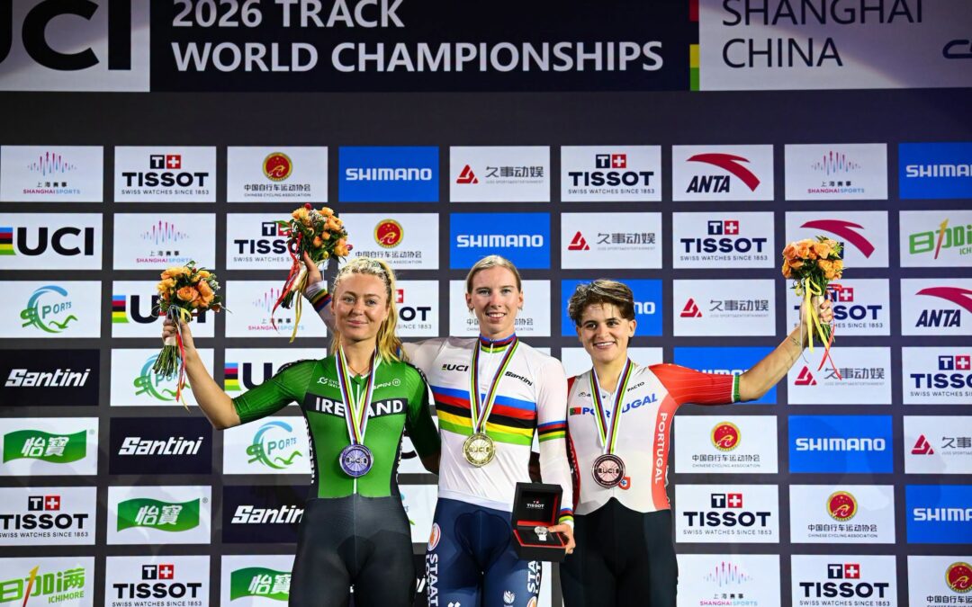 Maria Martins Medalha de Bronze no Campeonato do Mundo de Ciclismo de Pista