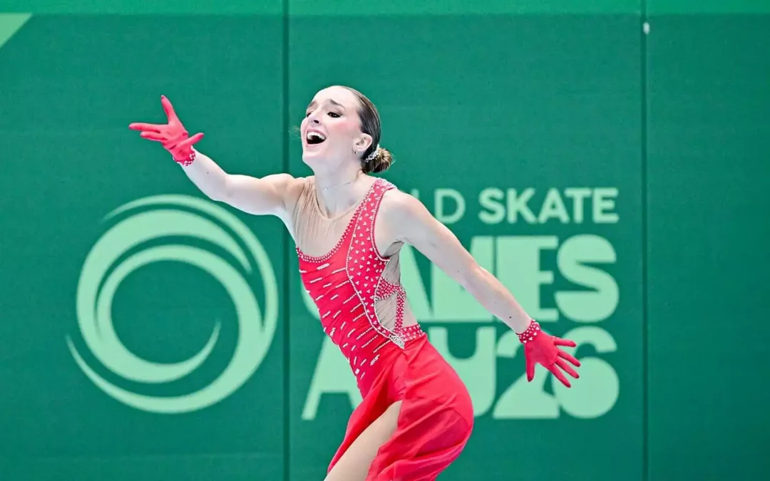 Rita Azinheira Vice-Campeã do Mundo em Patinagem Artística