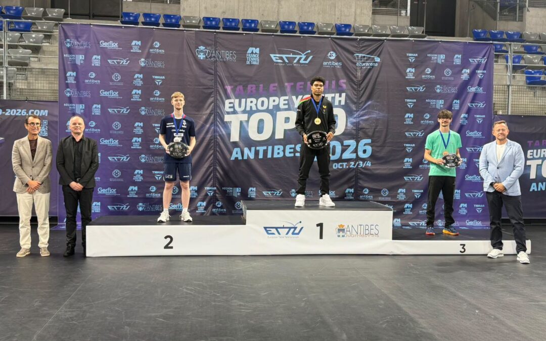Tiago Abiodun conquista o Europe Youth Top 10 de Sub-19