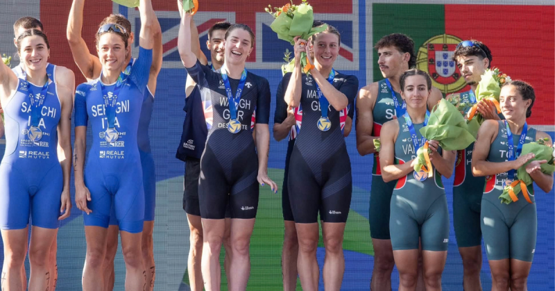 Portugal conquista Bronze na estafeta mista da Taça do Mundo de Triatlo
